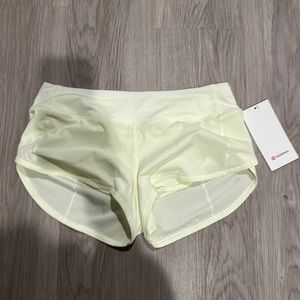Brand new with tags Lululemon Speed Up shorts